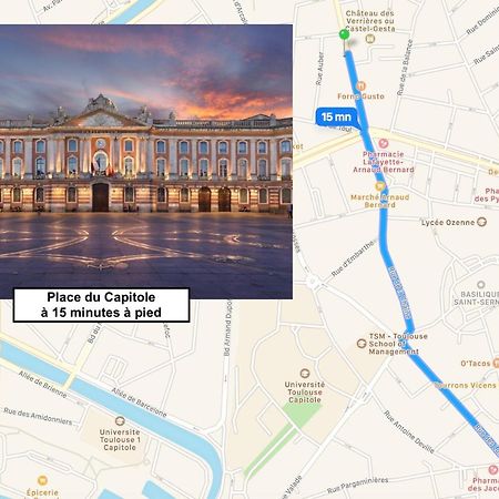 Le St Honore - Appartement Toulouse Centre Avec Chambre & Parking 外观 照片